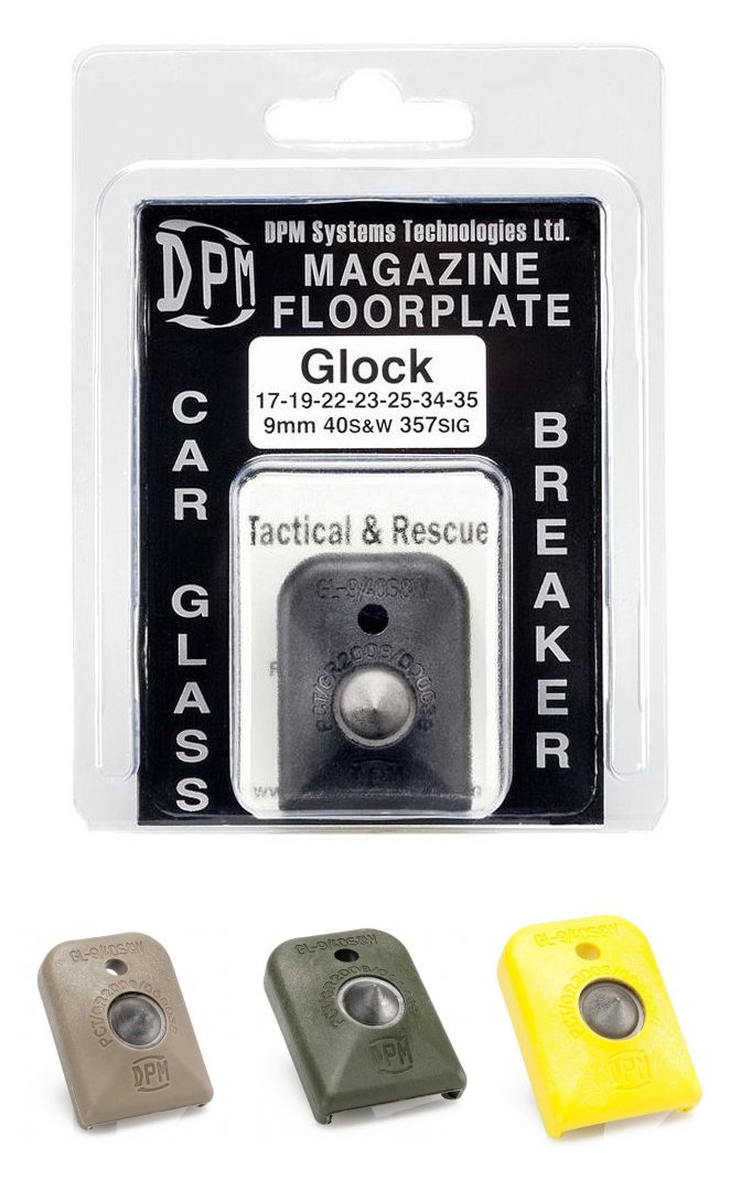 Magazine Baseplates with Glass Breaker, Best glock Accessories