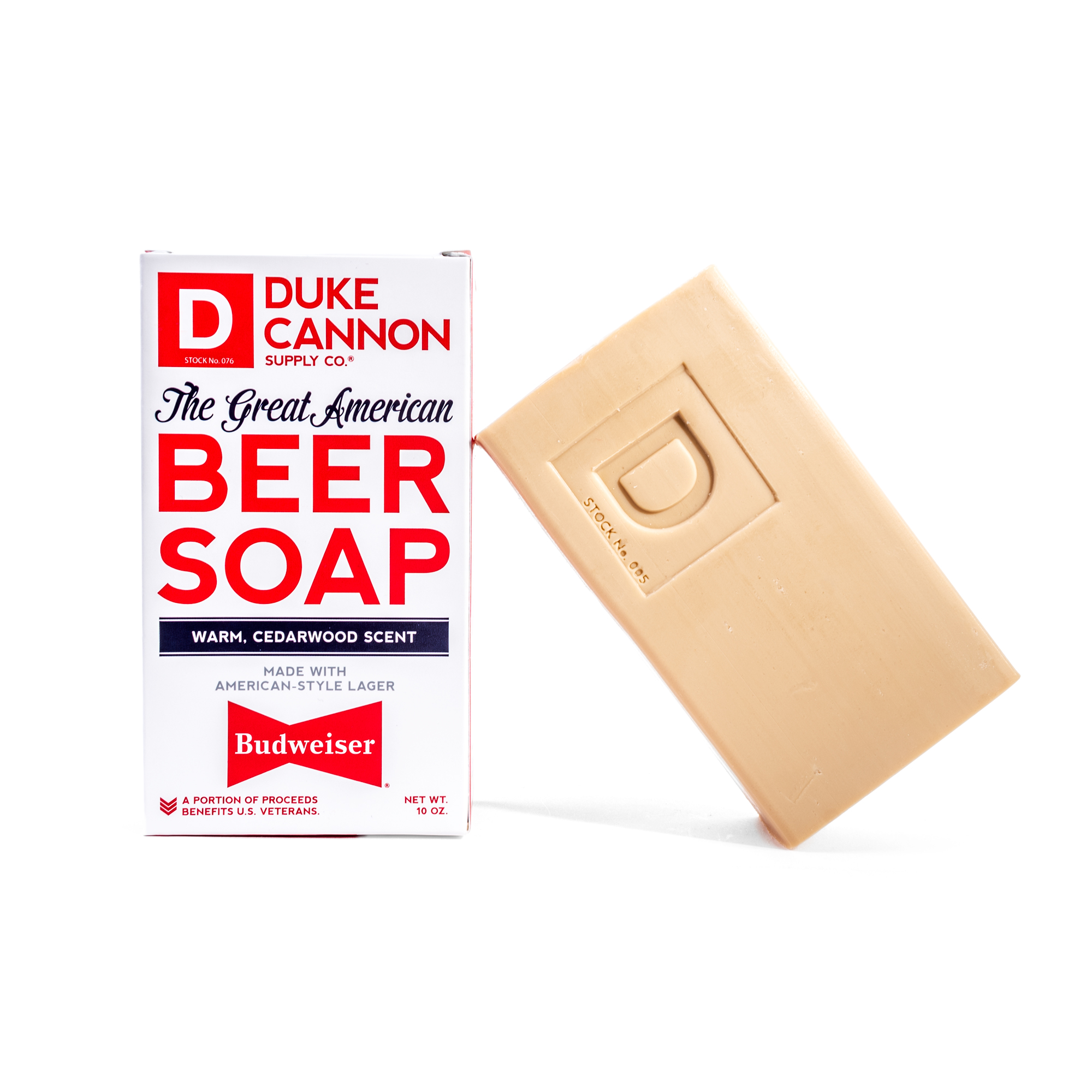 Duke Cannon Supply Co. Big Ol' Brick of Hunting Bar Soap, Scent Eliminator,  10 oz (Hunting Scent Eliminator, Pack of 1)