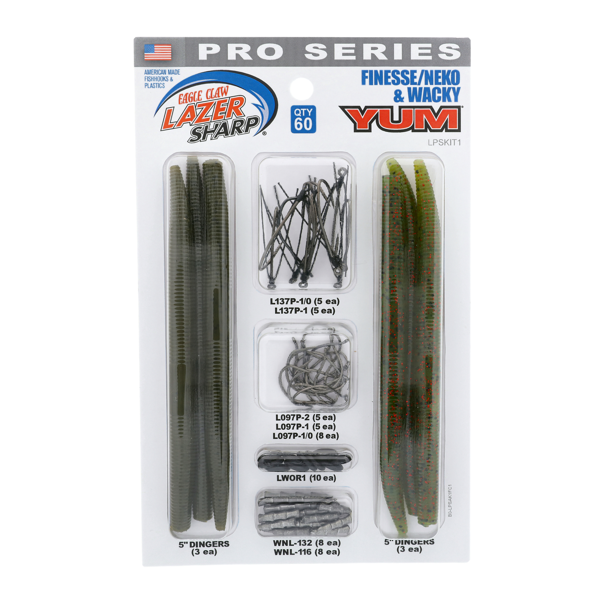 Eagle Claw Lazer Sharp Ultimate Saltwater Terminal Tackle Kit