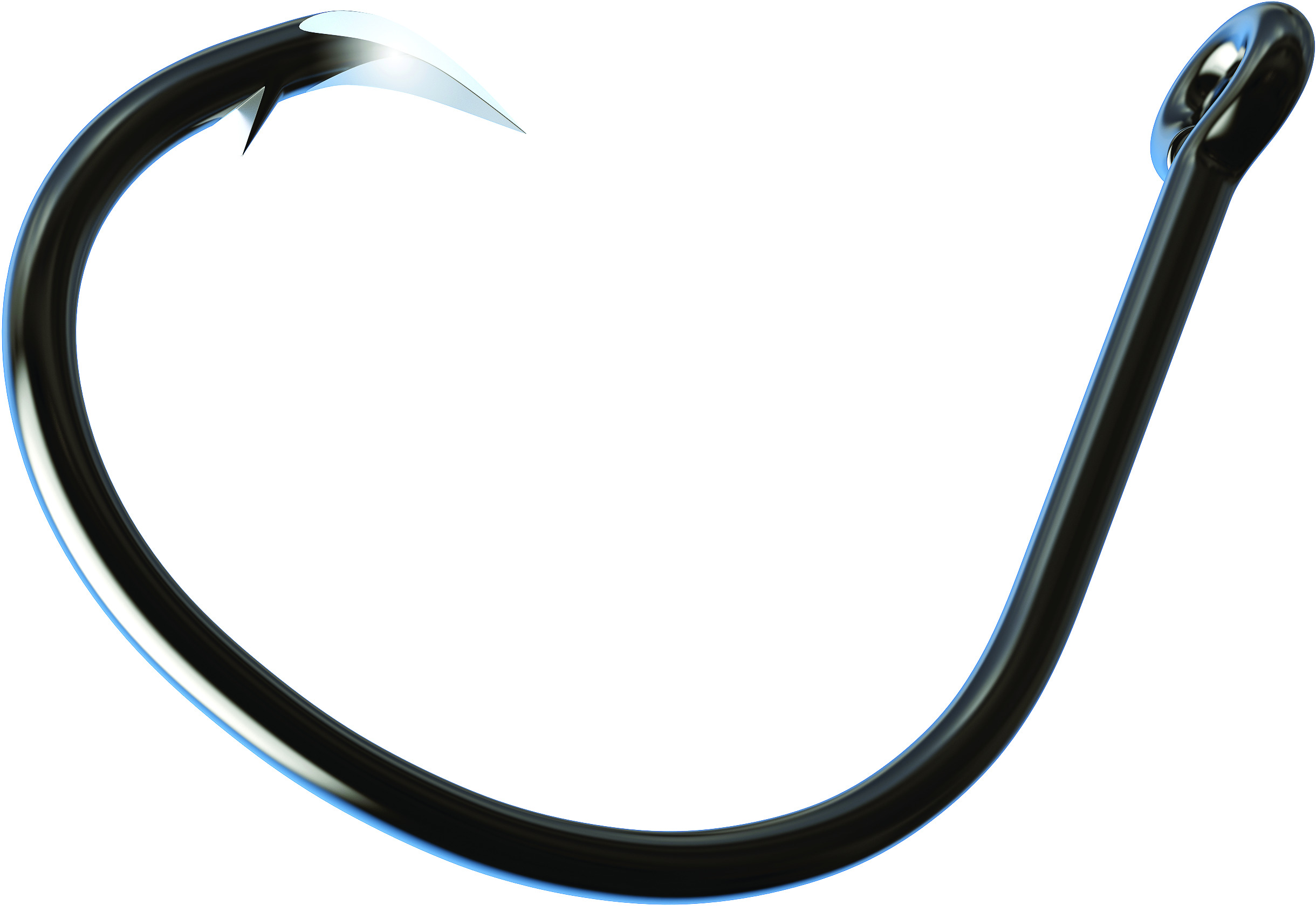 Eagle Claw Trokar Tournament AP Non-Offset Circle Hook, Forged, Light Wire,  Live Bait, Welded Eye