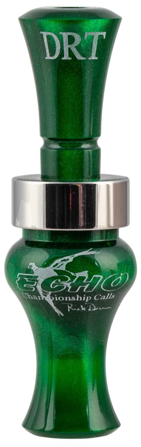 ECHO CALLS INC 79021 DRT Ducks Double Reed Green Pearl Acrylic 
