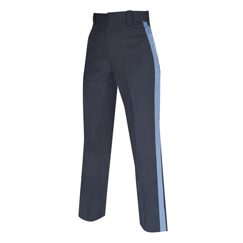 Elbeco Men's Navy Top Authority French Blue Stripe Pants, Nj Corrections