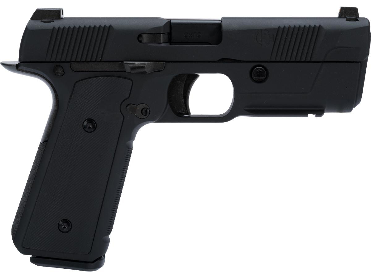 Pistolet Airsoft H9 Parallel Training Weapon GBB Gaz - NOIR