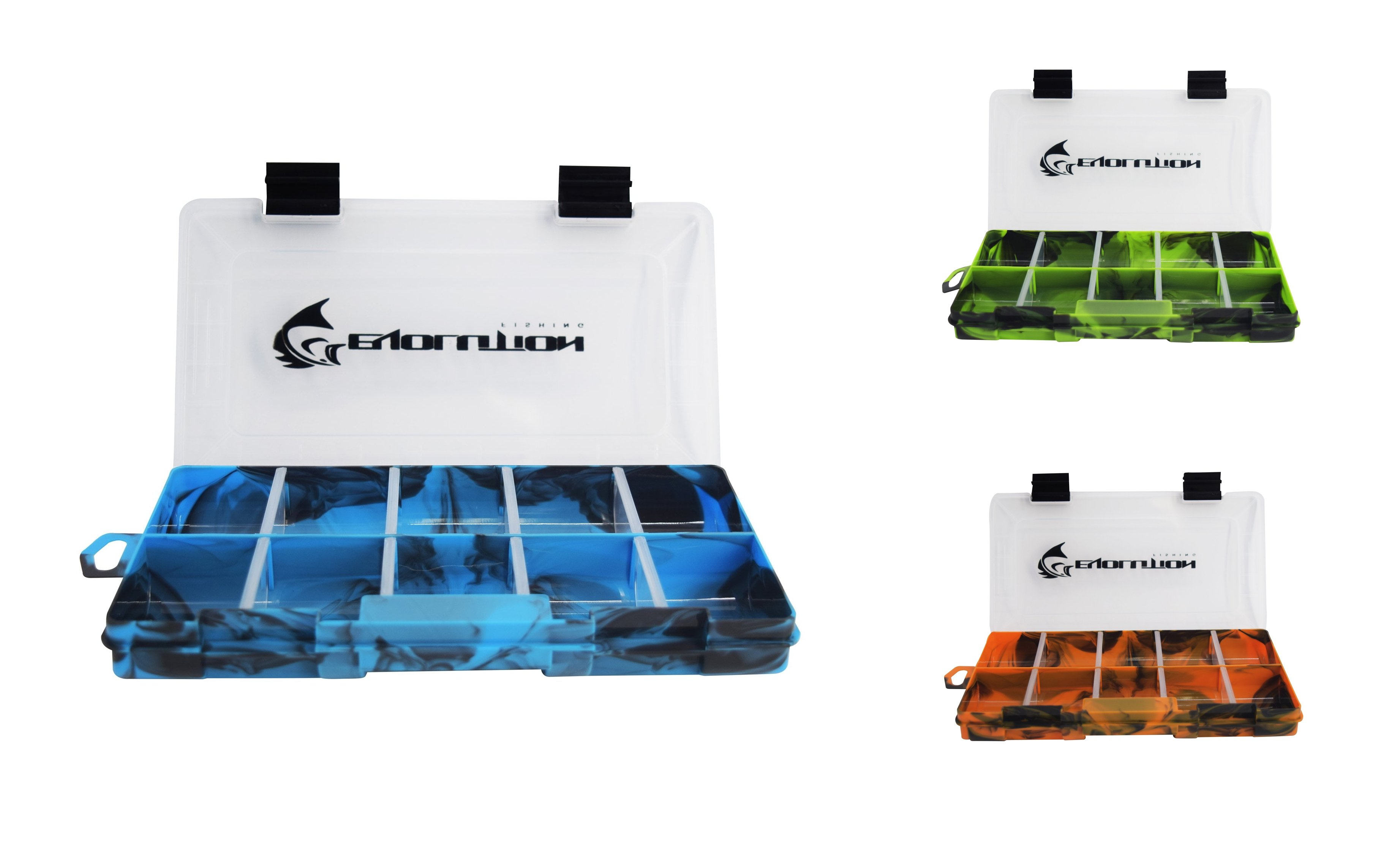 Evolution Drift Series Colored Tackle Trays