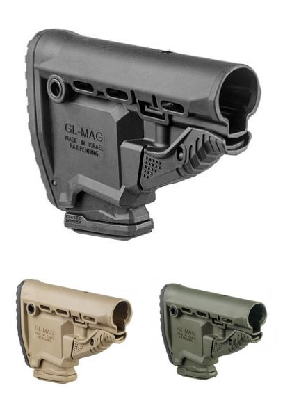 FAB Defense AR-15 Survival Buttstock w/Built-in Mag Carrier | 15% Off 4.2  Star Rating w/ Free S&amp;H