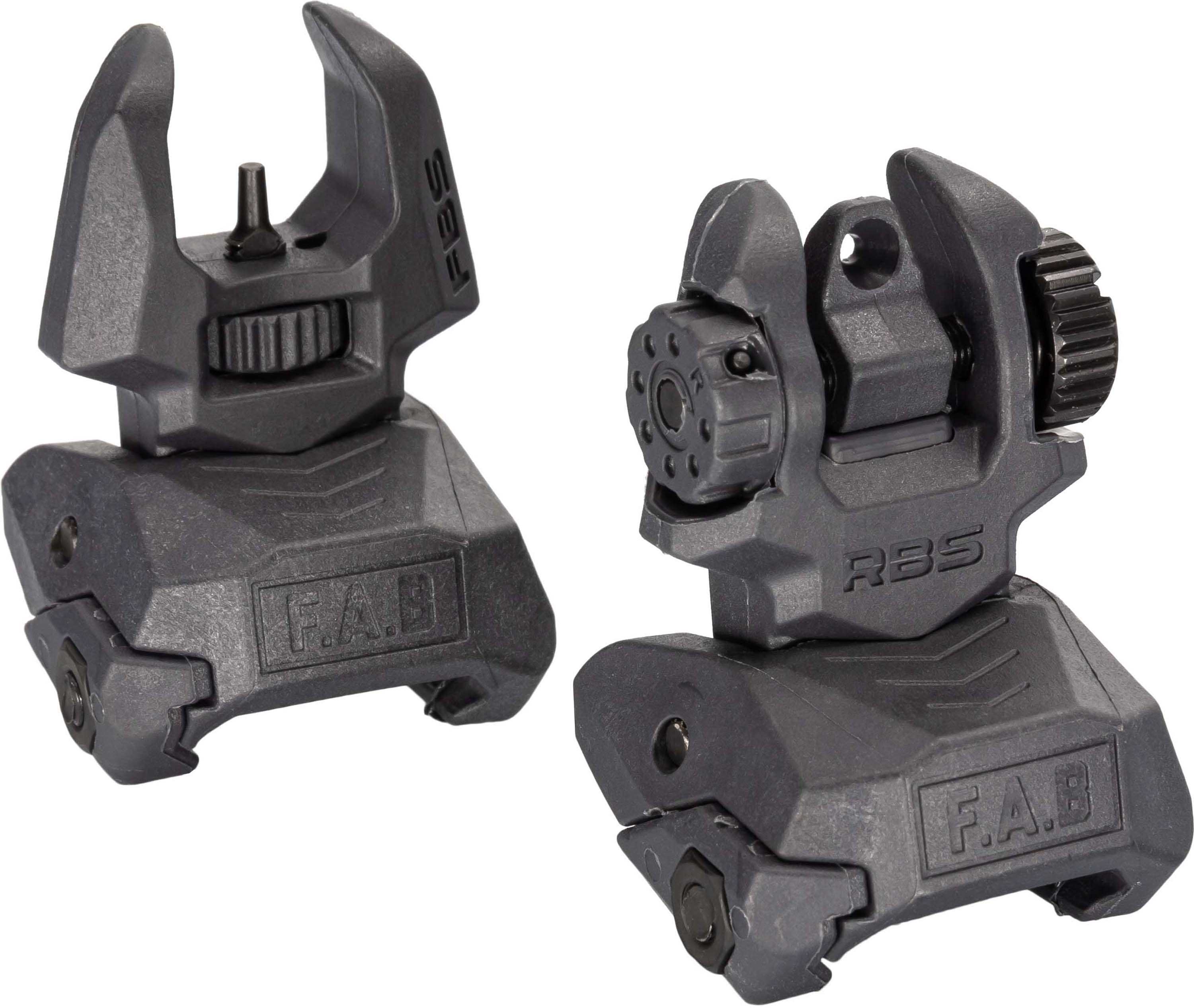 FAB Defense OPMOD Front And Rear Set Of Flip-Up Sights | 50% Off w ...