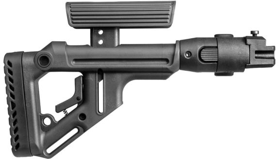 FAB Defense Tactical Folding Buttstock w/ Cheek Piece for AK-47/74 UAS-AKP  | Up to 22% Off 4 Star Rating w/ Free Shipping