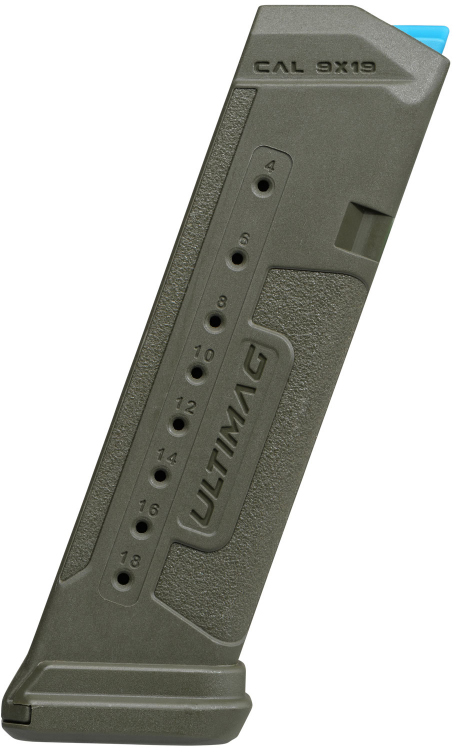 FAB Defense ULTIMAG Glock 17 18 Round Polymer Magazine