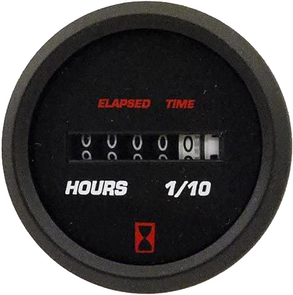 Faria Beede Instruments Pro Hourmeter Digital Gauge 1232 Vdc 2" 6.