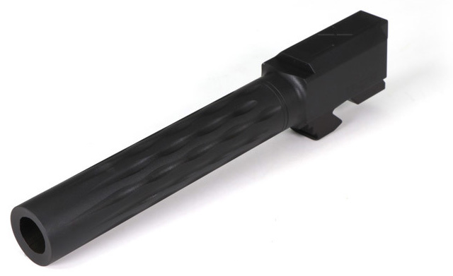 Faxon Firearms Match Series Barrel for G17 w/ Patented Flame Fluting, Full-Size