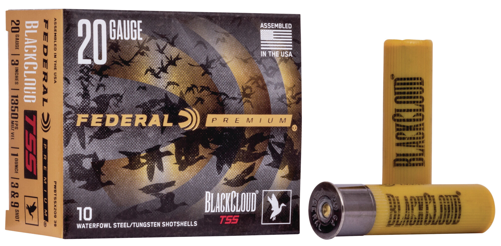 Federal Premium Black Cloud 20 Gauge 1 oz Black Cloud TSS Shotgun Ammunition