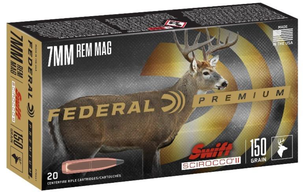 Federal Premium SWIFT SCIROCCO 6.5 Creedmoor 130 Grain Swift Scirocco Polymer Tip Centerfire Rifle Ammunition