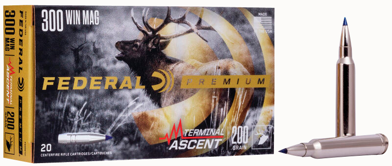 Federal Premium 300 PRC 210 Grain Terminal Ascent Rifle Ammunition