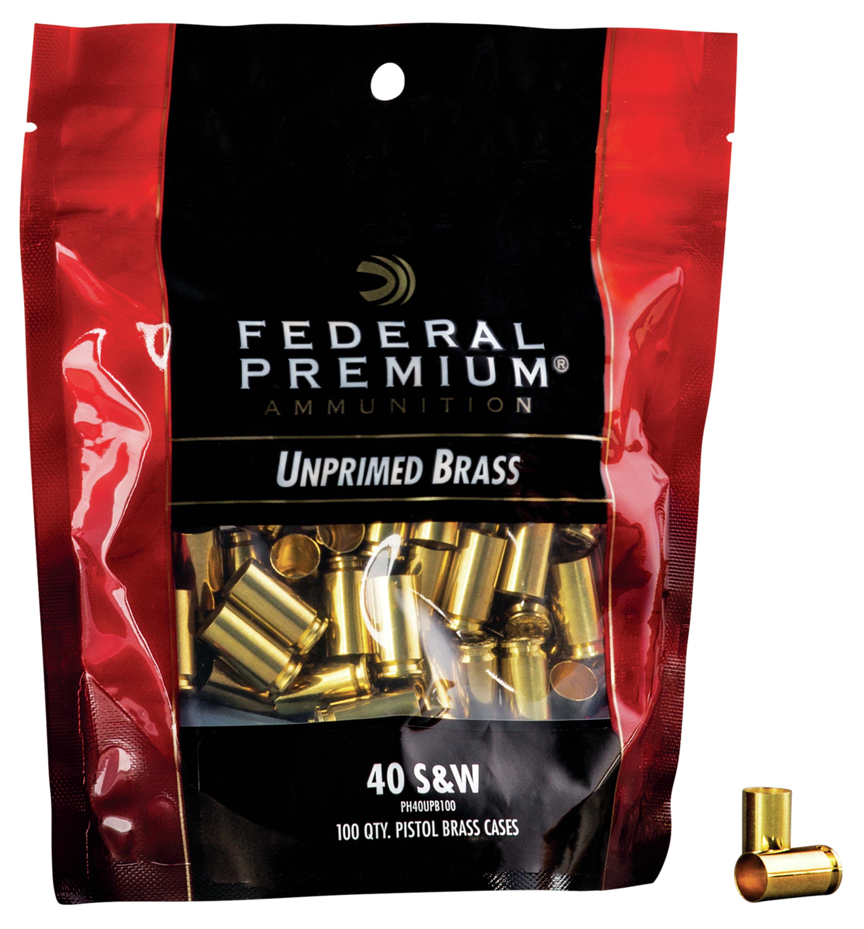 Federal Premium Unprimed Brass-Handgun