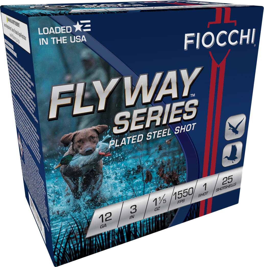 Fiocchi Flyway 12 Gauge 1 1/5oz 3in 1 Size Shotgun Ammunition