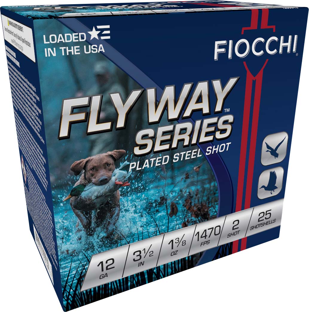 Fiocchi Flyway 12 Gauge 1-3/8oz 3.5in 2 Shot Shotgun Ammunition