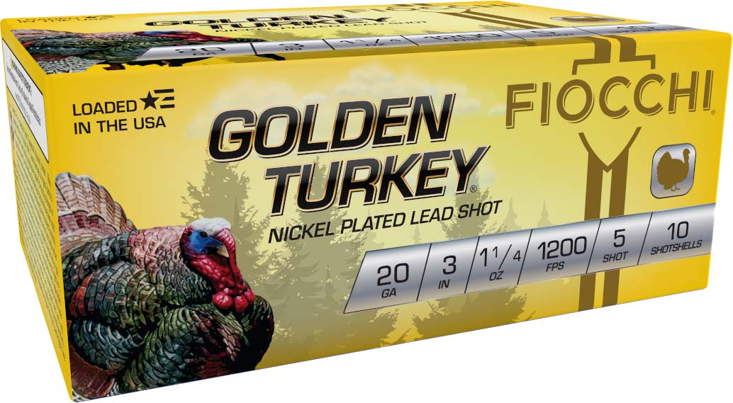 Fiocchi Golden Turkey 20 Gauge 1 1/4oz 3in 5 Shot Shotgun Ammunition