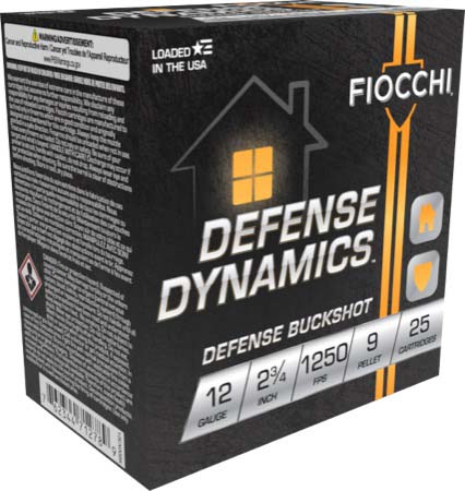 opplanet fiocchi home defense 12 gauge 9oz 2 75in shotgun ammo 25 rounds 12ex9p main