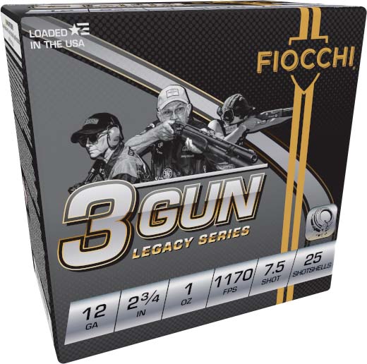 Fiocchi Shooting Dynamics 3GM 12 Gauge 1oz 2.75in Shotgun Ammunition