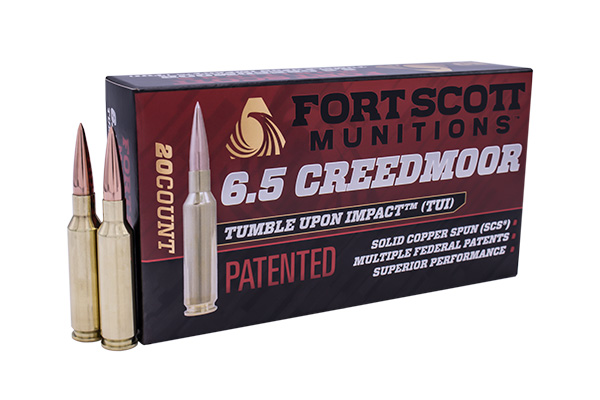 Fort Scott Munitions 6.5 CREEDMOOR 130 Grain Centerfire Rifle Ammunition