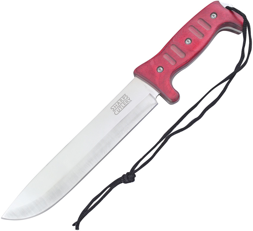 Frost Bowie Red Pakkawood Knife