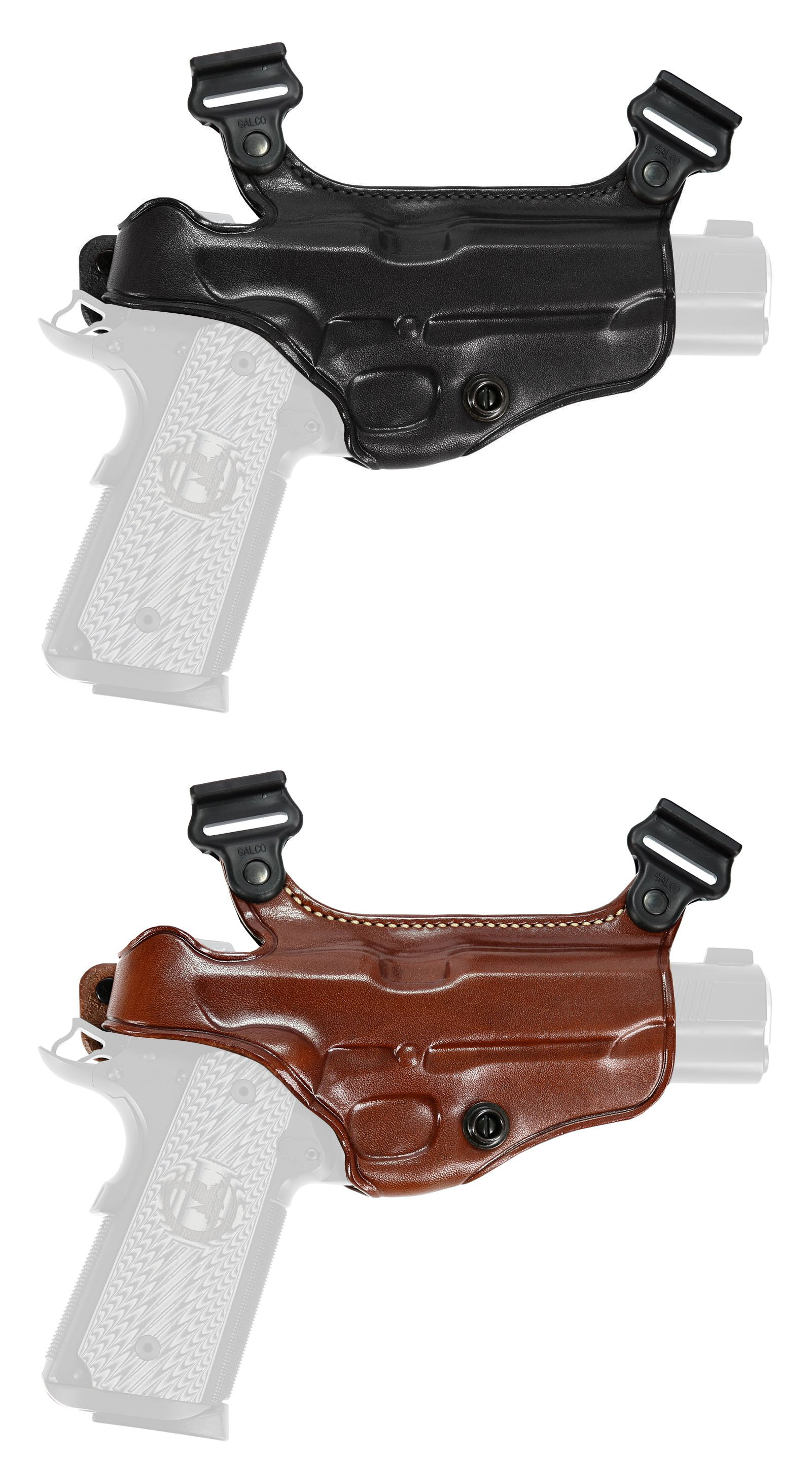 Springfield Galco International Speed Paddle Holster for 1911 Colt Para Kimber