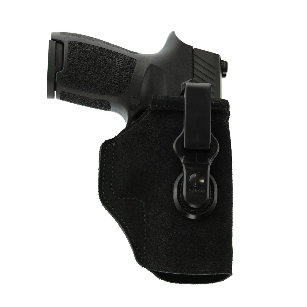 Ambi Pocket Protector Holster Fits Glock 42 and Sig P365 Black Leather Galco 