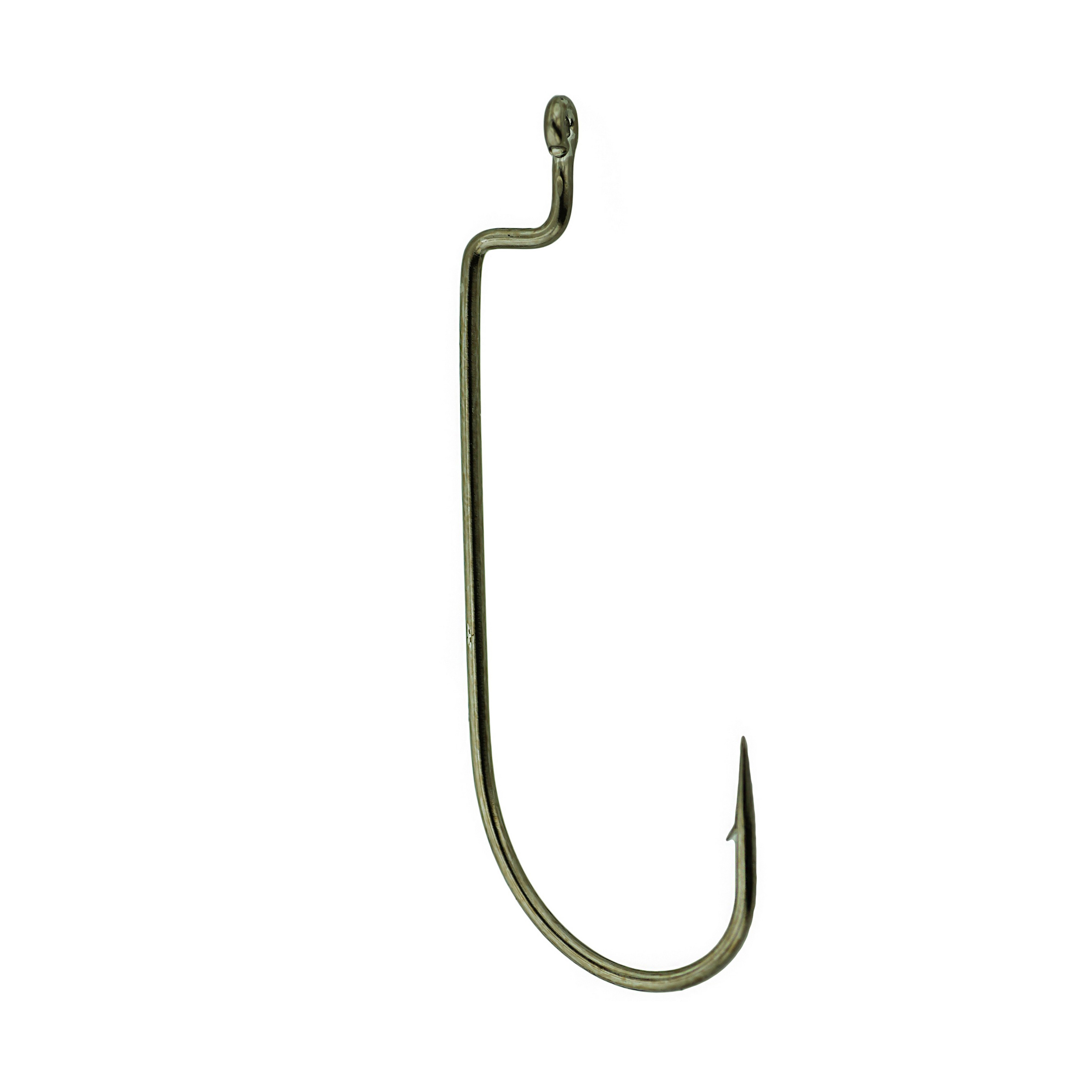 Gamakatsu 58413 Worm Hook Offset Shank EWG Size 3/0 NS Black per 5 for sale  online