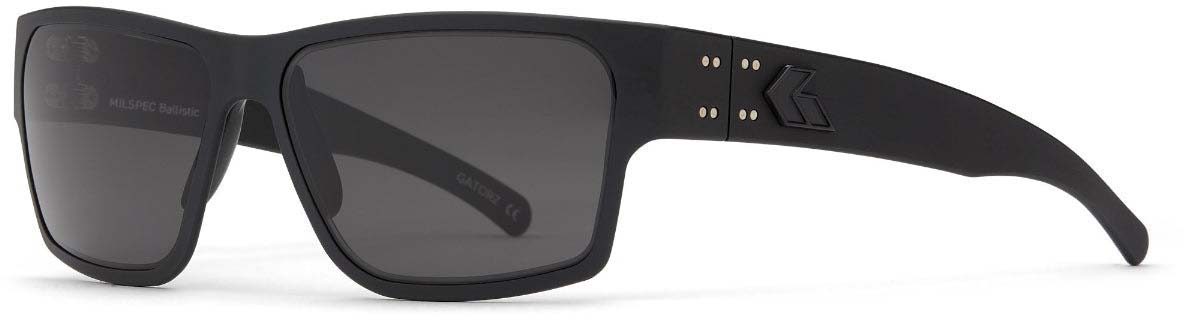 Gatorz Eyewear Delta MILSPEC BALLISTIC Sunglasses - Blackout Frame With Inferno Photochromic Antifog Lens