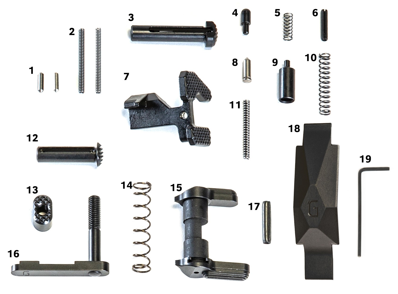 Geissele Ultra Duty Lower Parts Kit