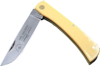 Eye Brand Knives: Eye Brand Locking Sod Buster Knife, Stag, EB-99DSL