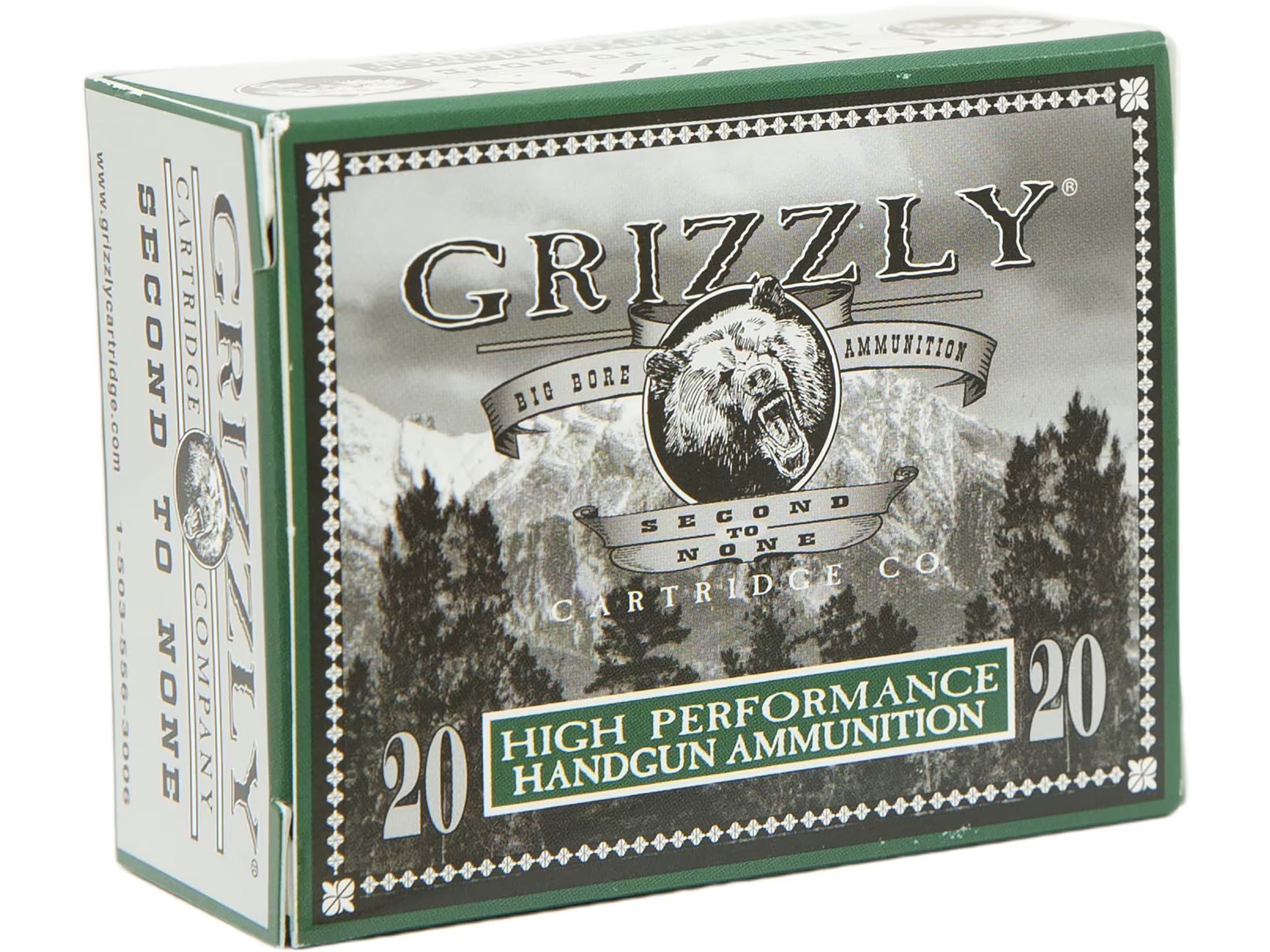 Grizzly Cartridge 9 mm 115 Grain Jacketed Hollow Point Pistol Ammunition