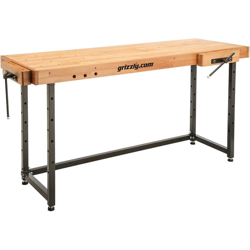 Grizzly Industrial Beech Cabinetmaker S Workbench Free Shipping