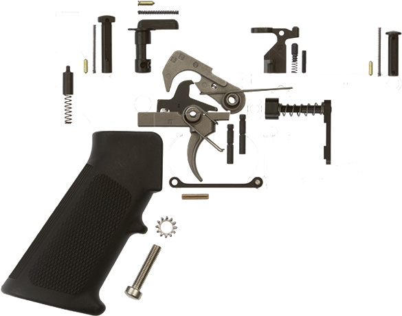 Gun Nuts Match Nickel PTFE Lower Parts Kit