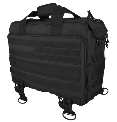  HAZARD 4 MOD: Laptop-Messenger/Briefcase/Go-Bag w/MOLLE - Black  : Electronics