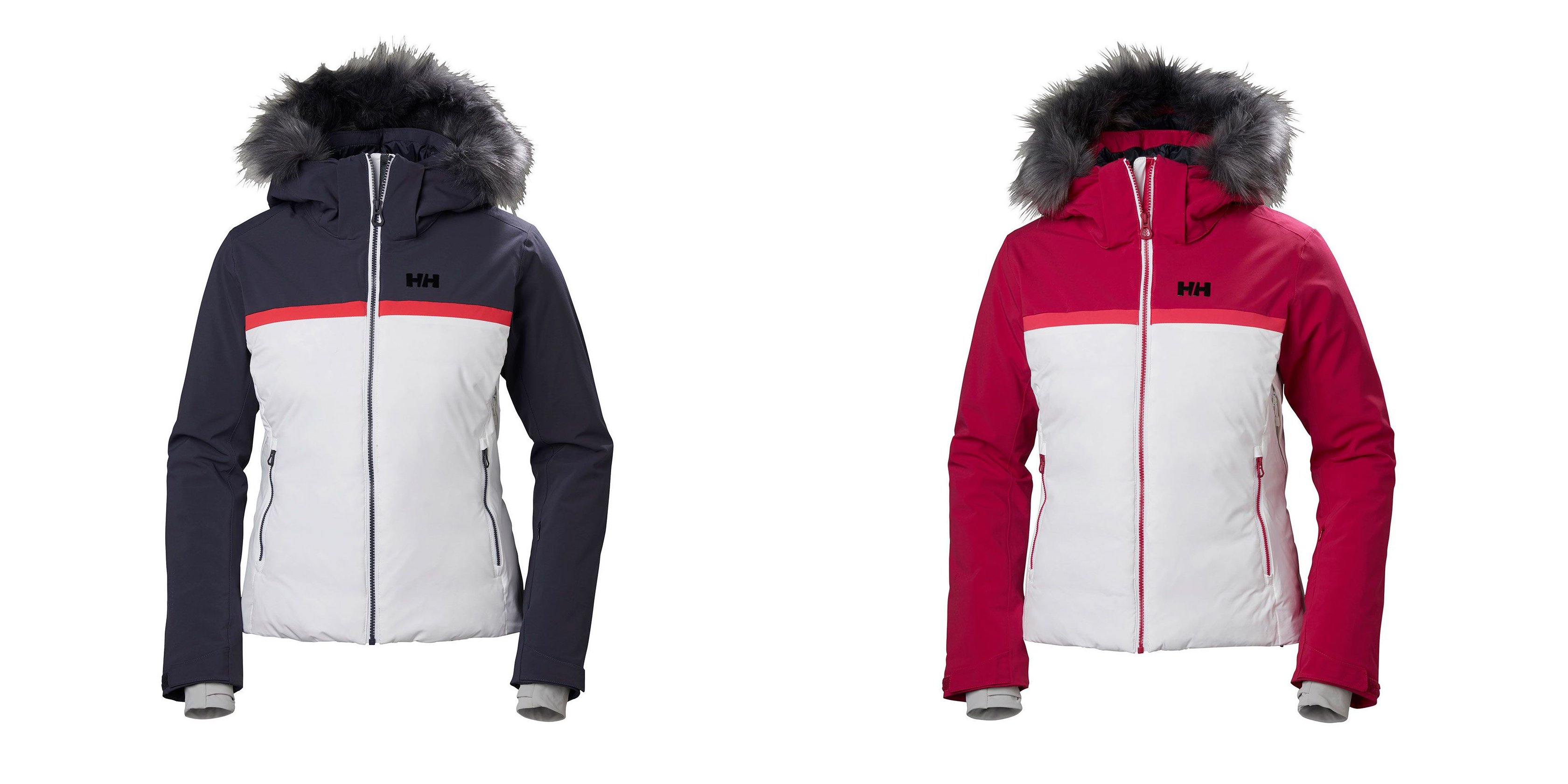 helly hansen white ski jacket