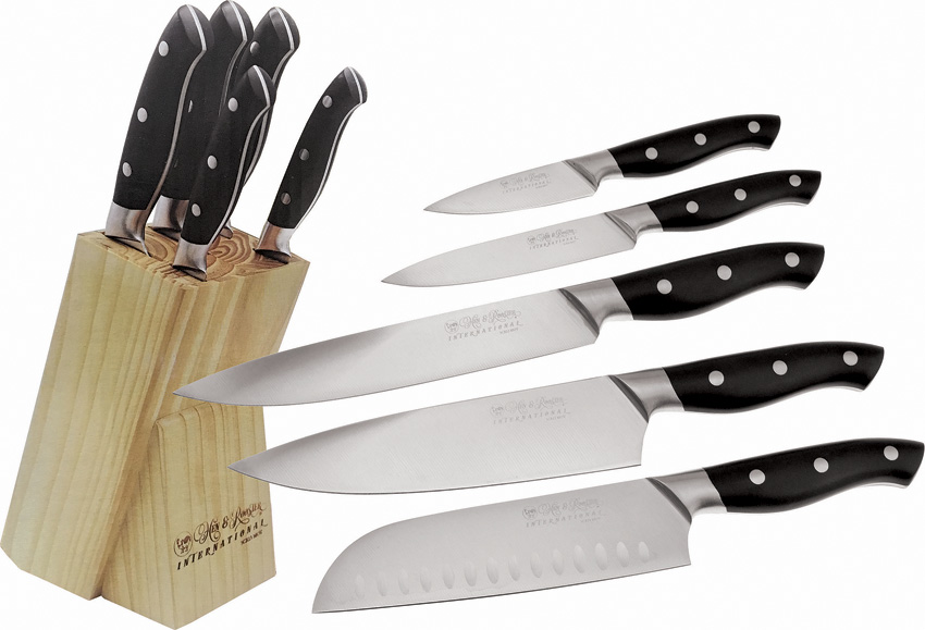 Hen & Rooster Kitchen Knife Set  Up to $5.96 Off Free Shipping over $49!