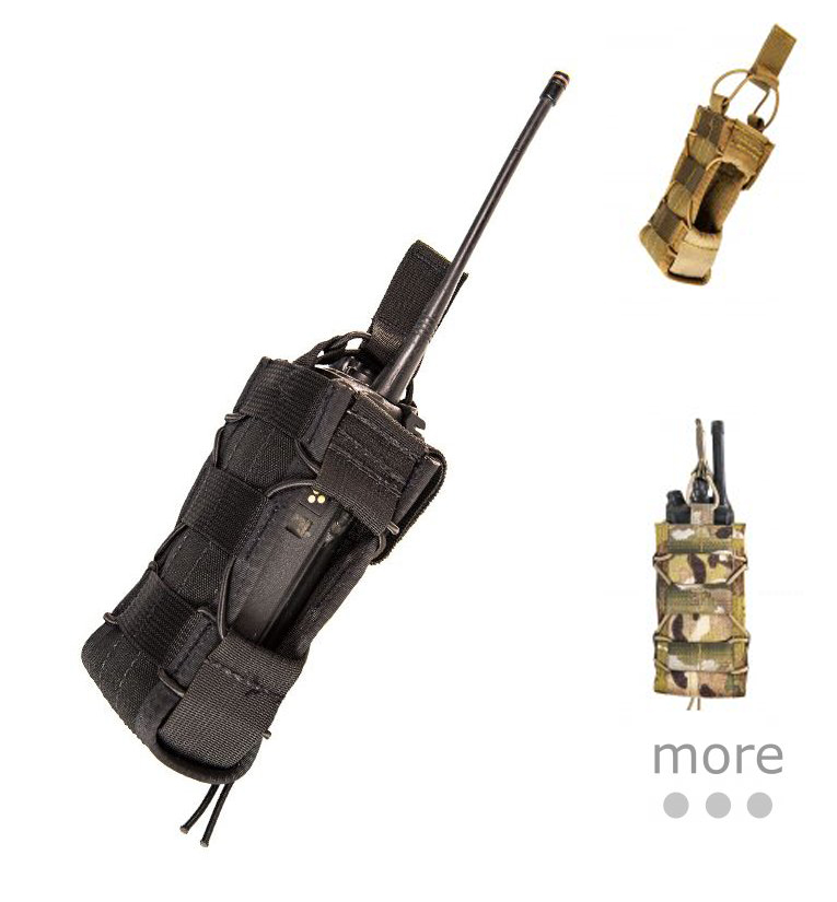 HSGI Tactical MOLLE/Belt Mounted Universal Multi-Access Comm Radio TACO Pouch 
