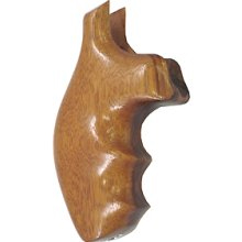 Hogue Goncalo Alves Hardwood Handgun Grips S&W J Frame Round Butt 60200