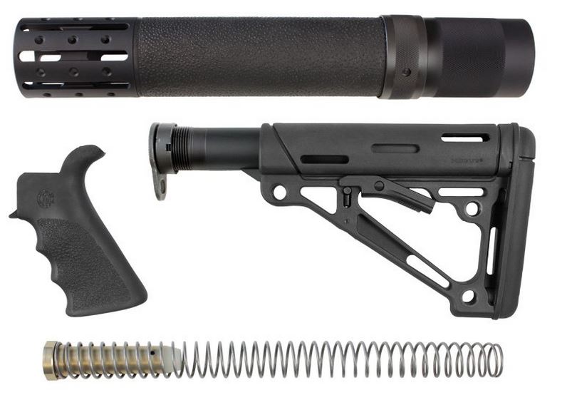 Hogue AR-15/M16 Kit - Grip, Forend & Collapsible Buttstock