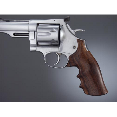 Hogue Dan Wesson Handgun Grip LargeFrame Rosewood Finger Groove Ck. 58951