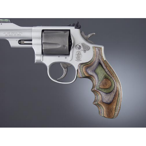 Hogue S&W K or L Rd. Handgun Grip Lamo Camo Checkered 19401