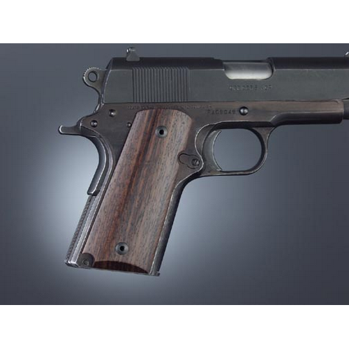 Hogue Officers Model Handgun Grip Rosewood Ambidextrous Safety Cut 43920