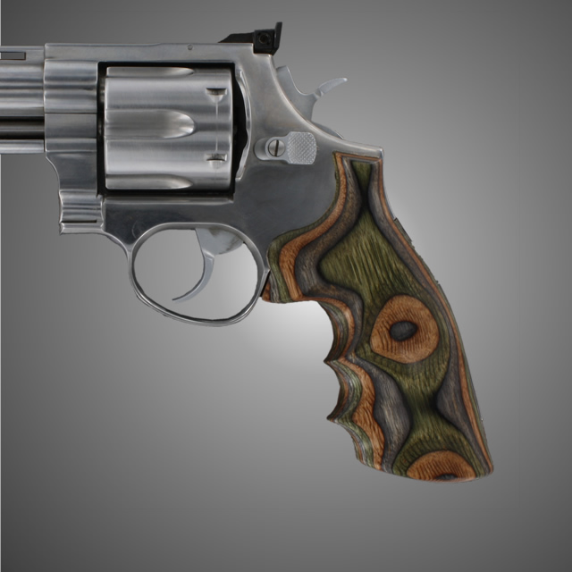 66300 Hogue Fancy Hardwood Grip Taurus Medium Large Frame Square Butt Revolvers for sale online