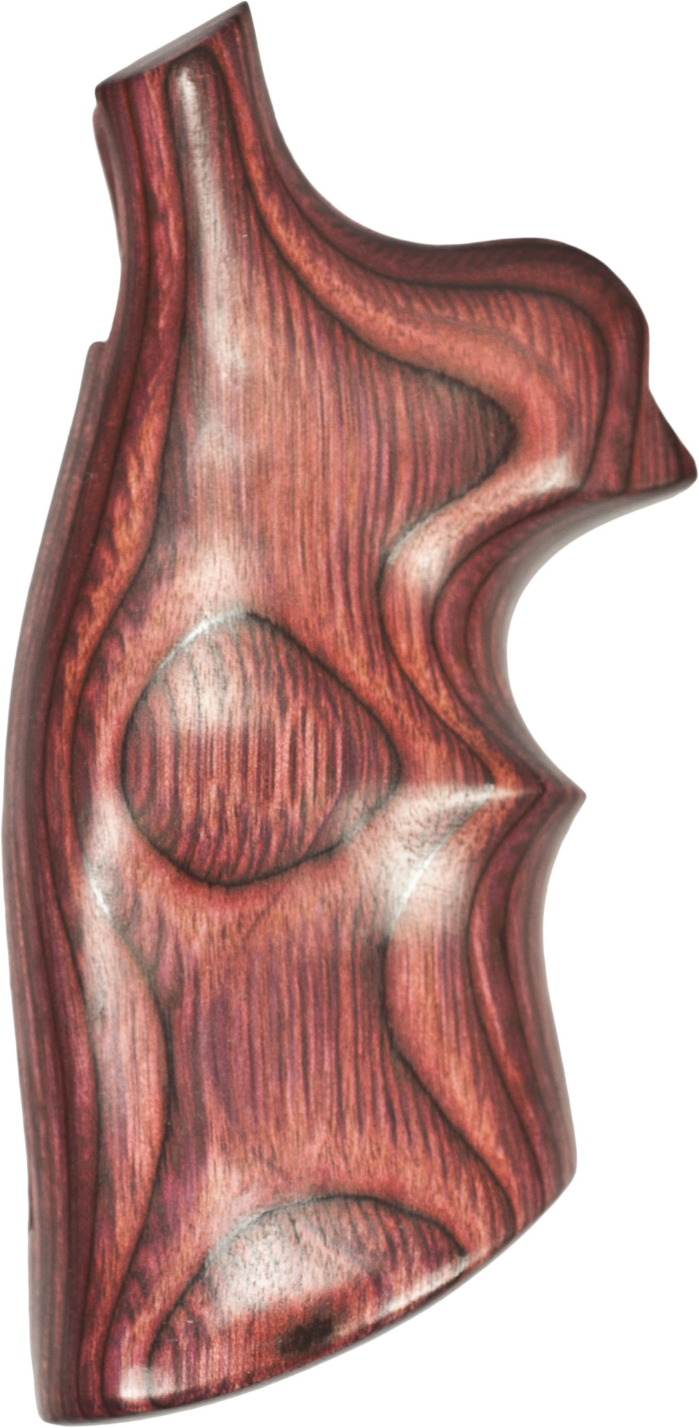 Hogue Taurus Med. & Lg. Sq. Butt Handgun Grip Rose Lam Top Finger Groove 66550