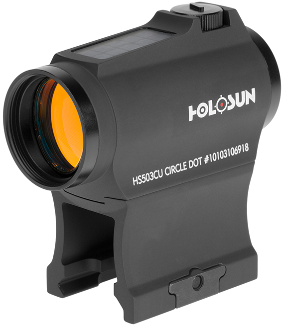 Holosun HE503CU 1x20mm 2 MOA Dot & 65 MOA Circle Red Dot Sight 