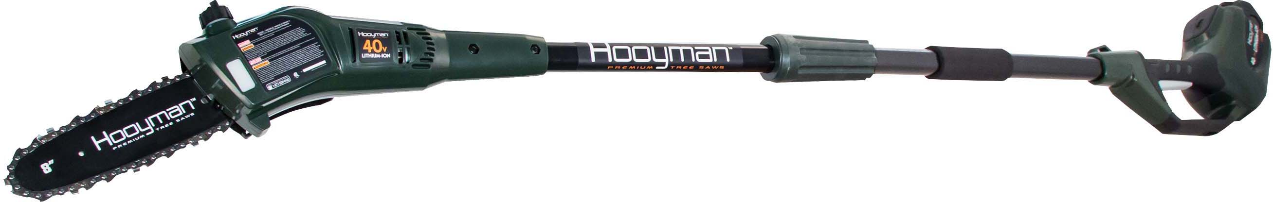 Hooyman cordless 40 volt lithium pole saw 655236 new arrivals