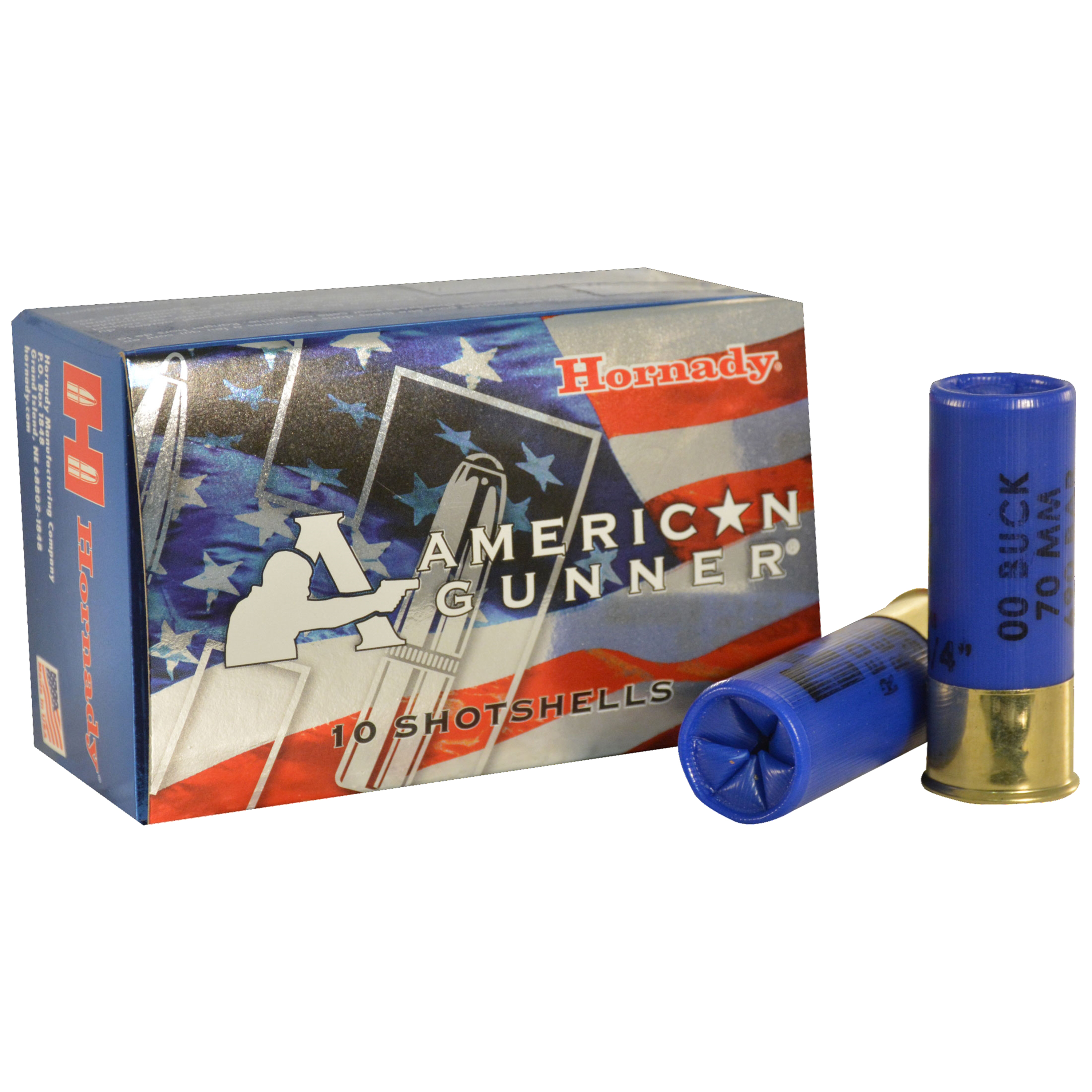 Hornady American Gunner 12 Gauge 8 Pellet 2.75 Shotgun Buckshot