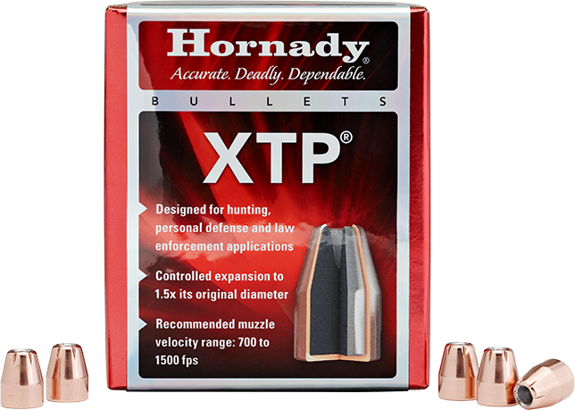 Hornady XTP Pistol Bullets, 10mm, .400, 180 Grain, Hollow Point