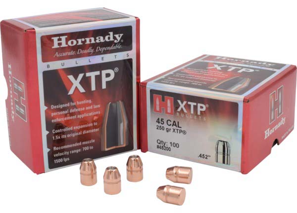 50ae vs 45acp HORNADY XTPs - How Many Paper Plates??? 